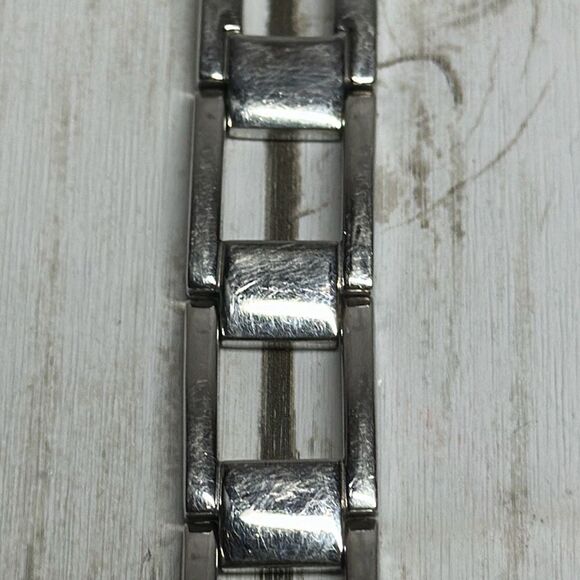 Fossil JR8064 Women's Silver Tone Stainless Quartz Watch American Flag Dial - Picture 8 of 12